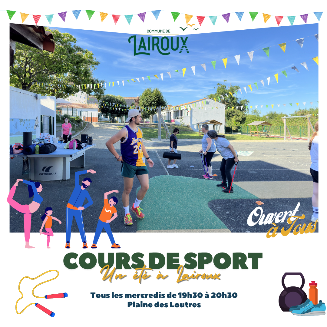 Un été à Lairoux - Cours de sport