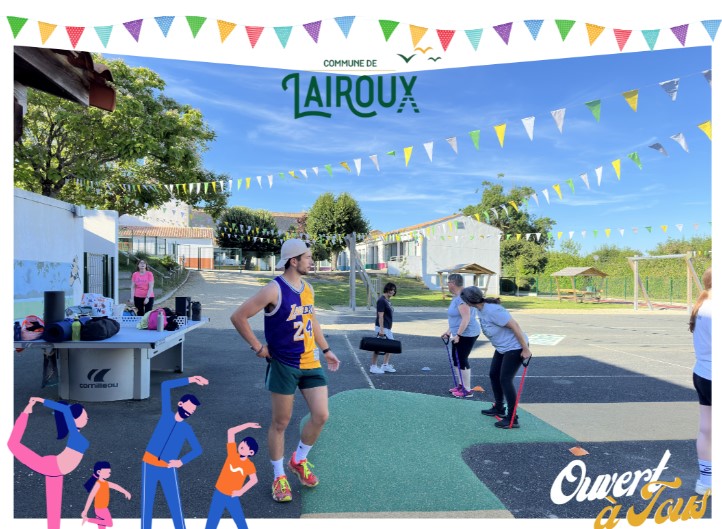 Un été à Lairoux - Cours de sport