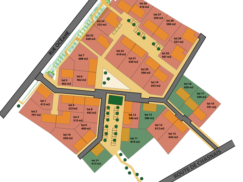 parcelles disponibles 