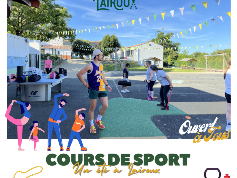 Un été à Lairoux - Cours de sport