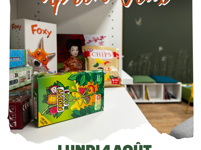 Un été à Lairoux - Après-midi jeux au Nid