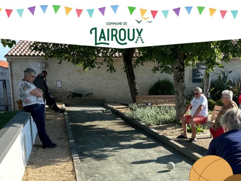 Un été à Lairoux - Initiation Boule en Bois